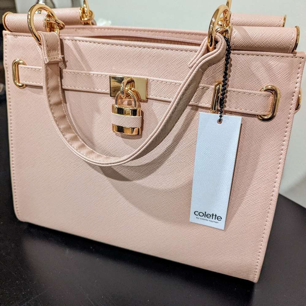 Light Pink Collette Tote - Picture 5 of 5